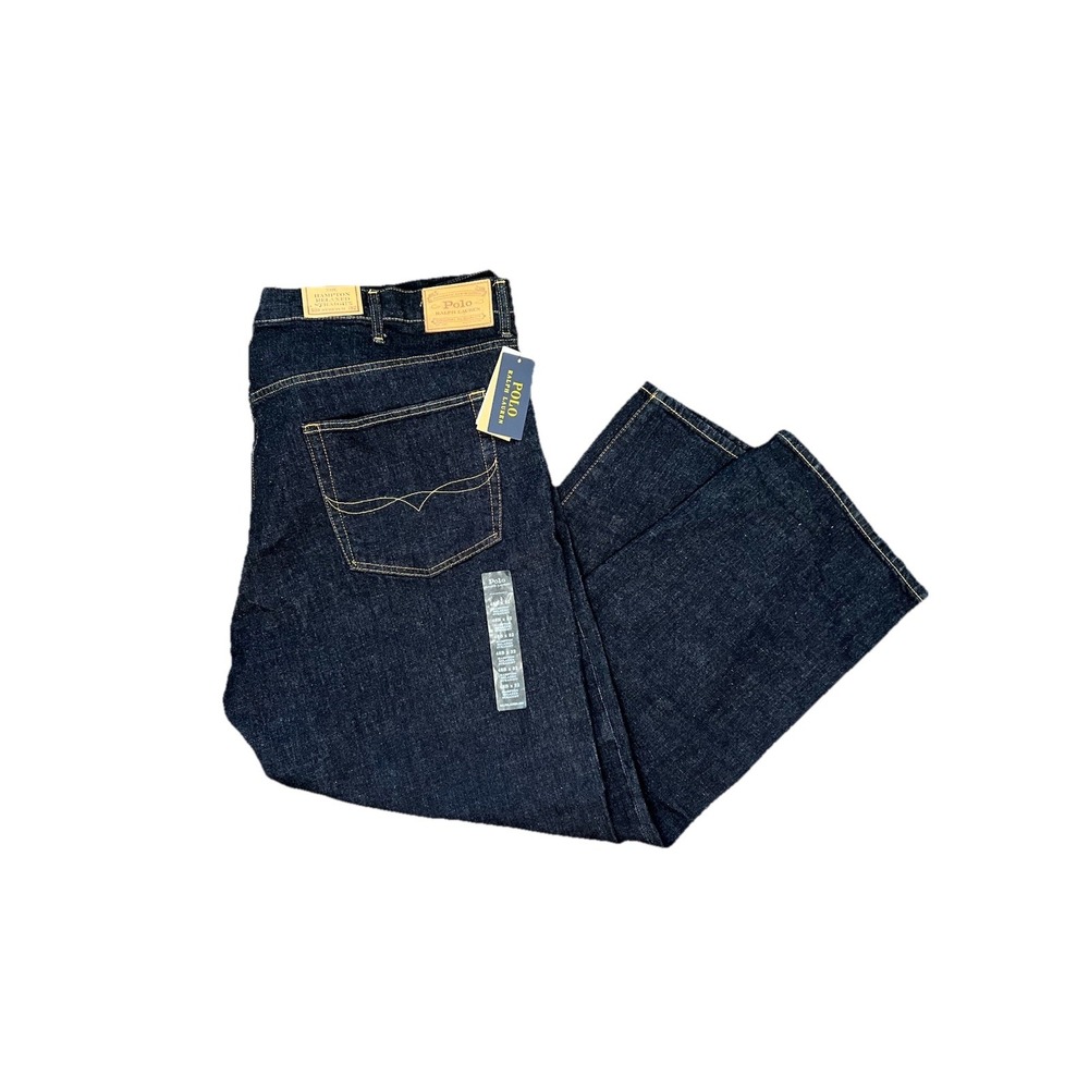 Polo Ralph Lauren Jeans Mens Hampton Straight Relaxed Low Stretch 48B x 32 NWT